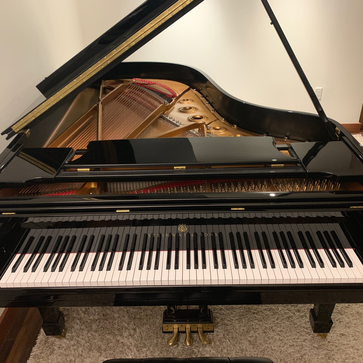 2013 Steinway Model B in High Gloss Ebony