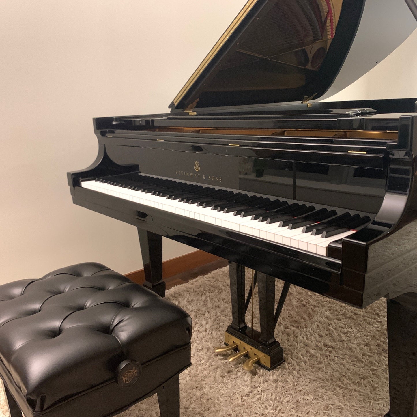 2013 Steinway Model B in High Gloss Ebony