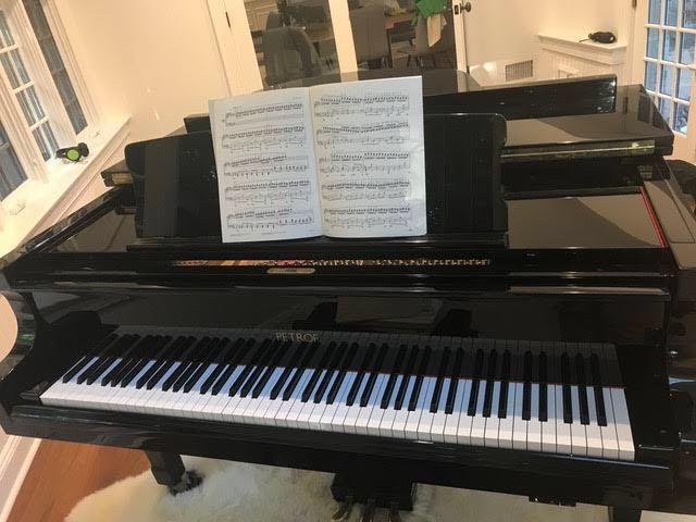 2003 Petrof Grand Piano | High Gloss Ebony
