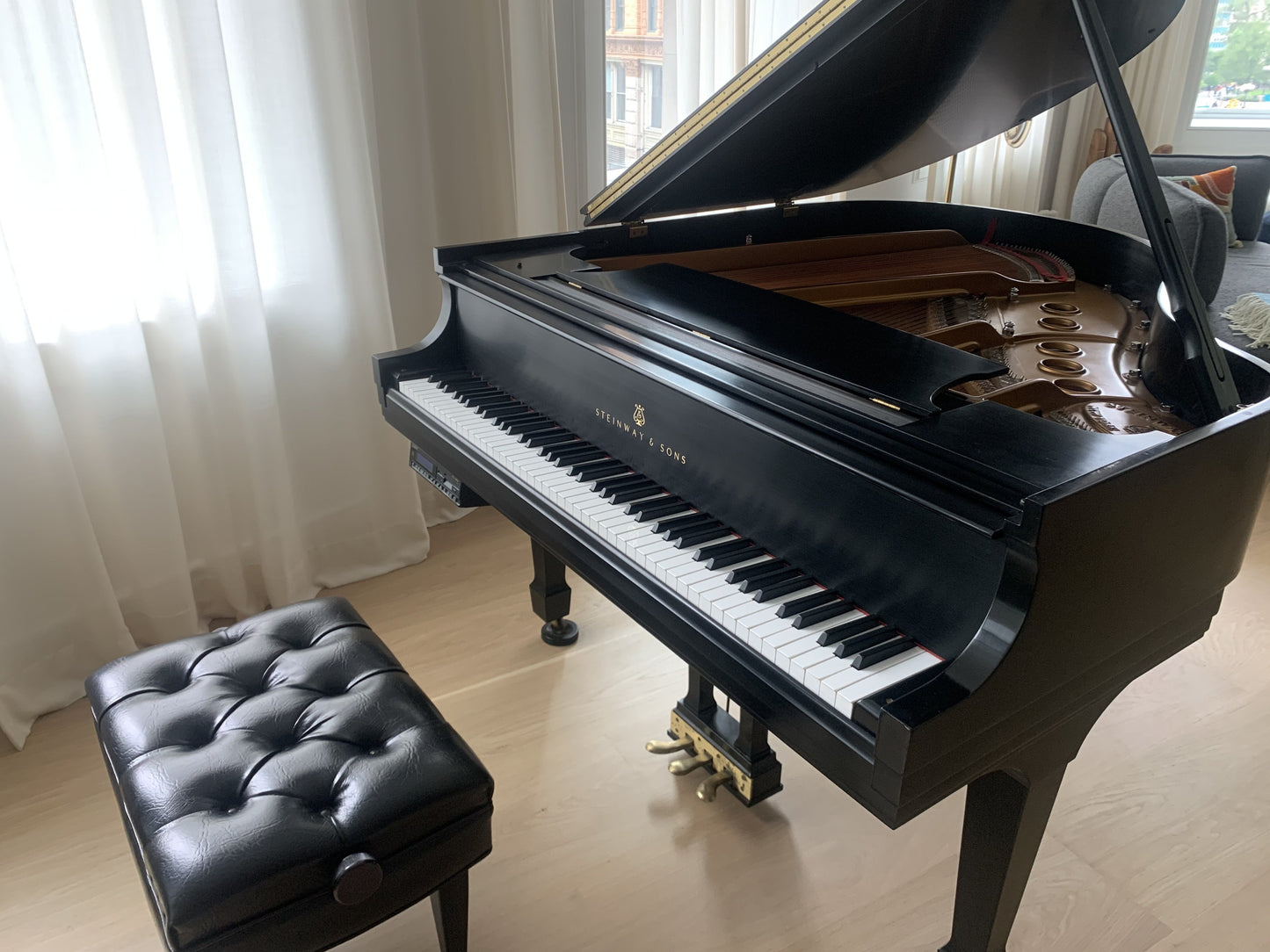 2005 Steinway Grand Piano Model S | Ebony