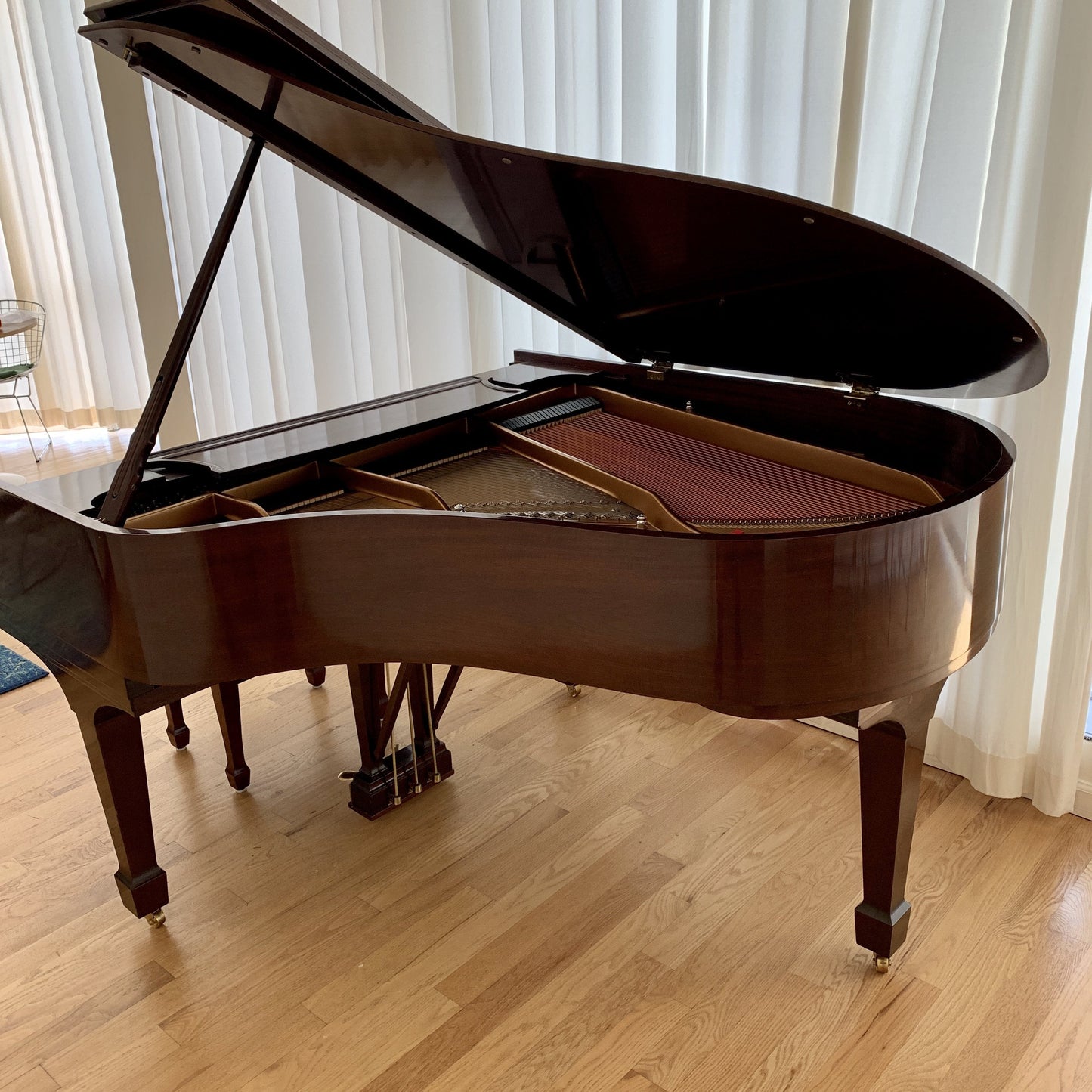 1990 Steinway Model M Grand Piano | Mahogany Crown Jewel