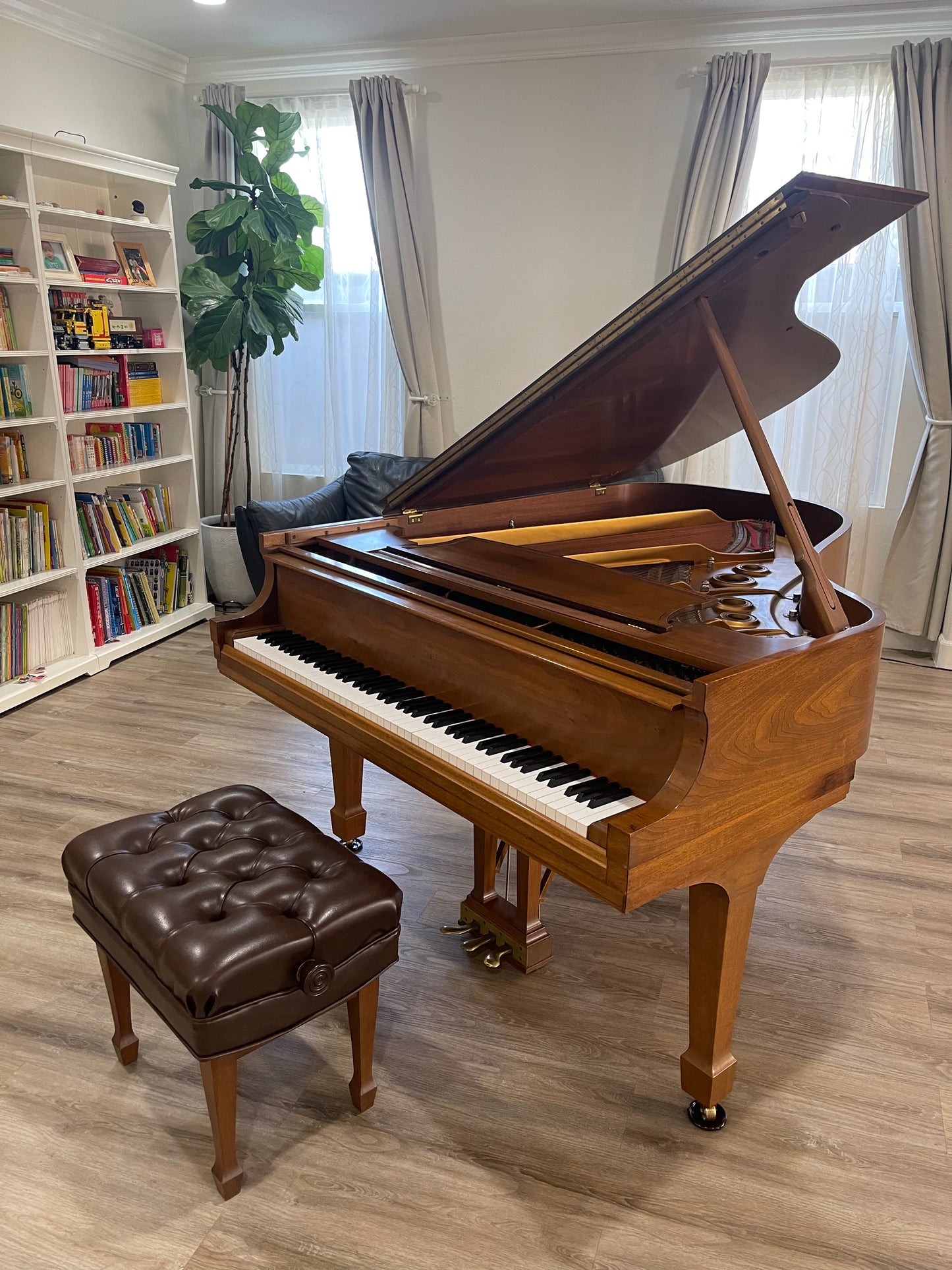 1992 Model L Steinway Limited Centennial Edition Piano | Walnut