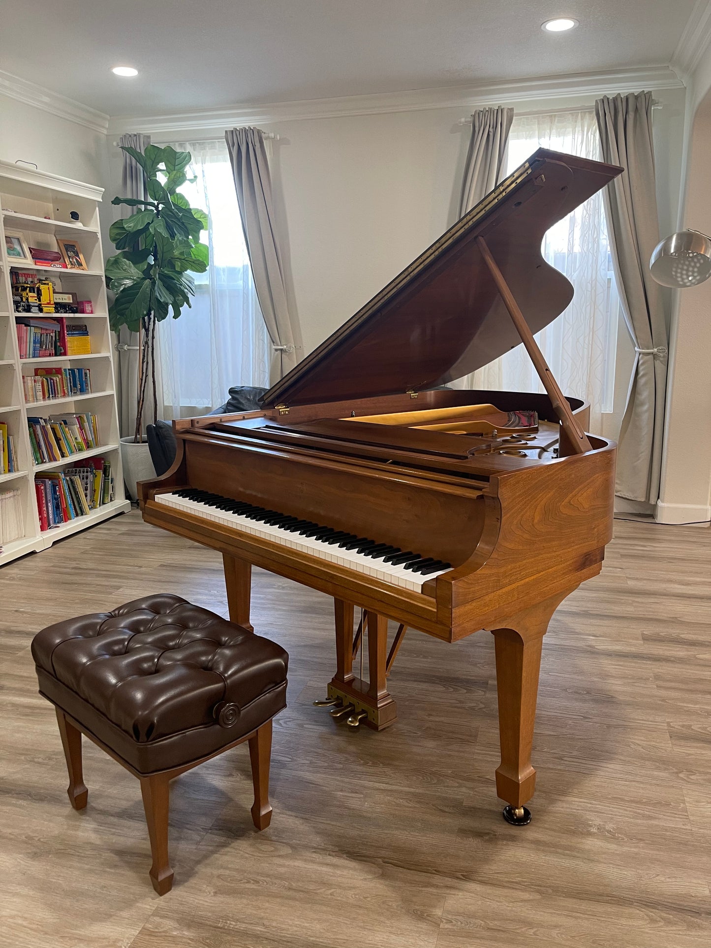 1992 Model L Steinway Limited Centennial Edition Piano | Walnut