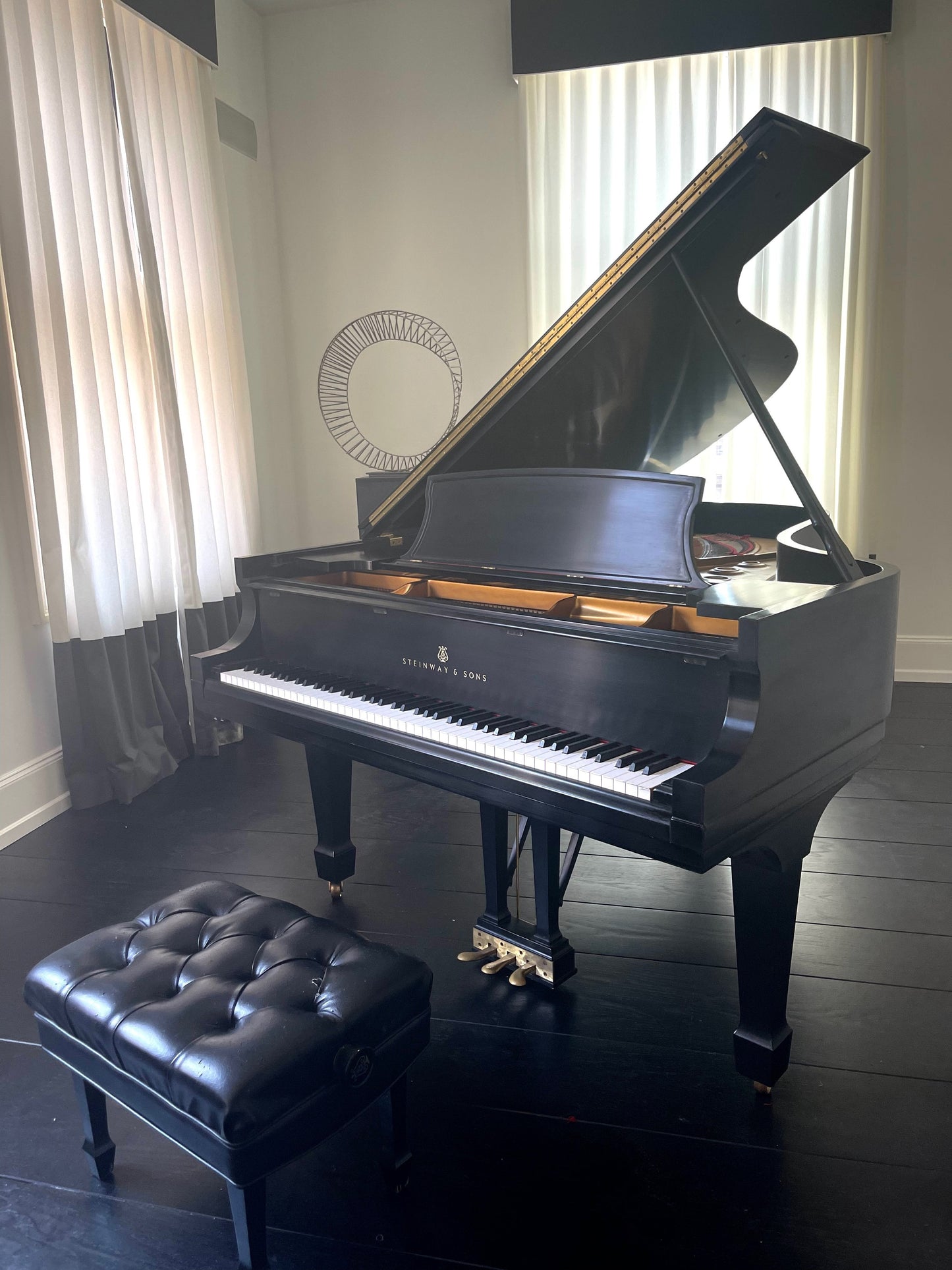2006 Steinway Grand Piano Model B | Ebony