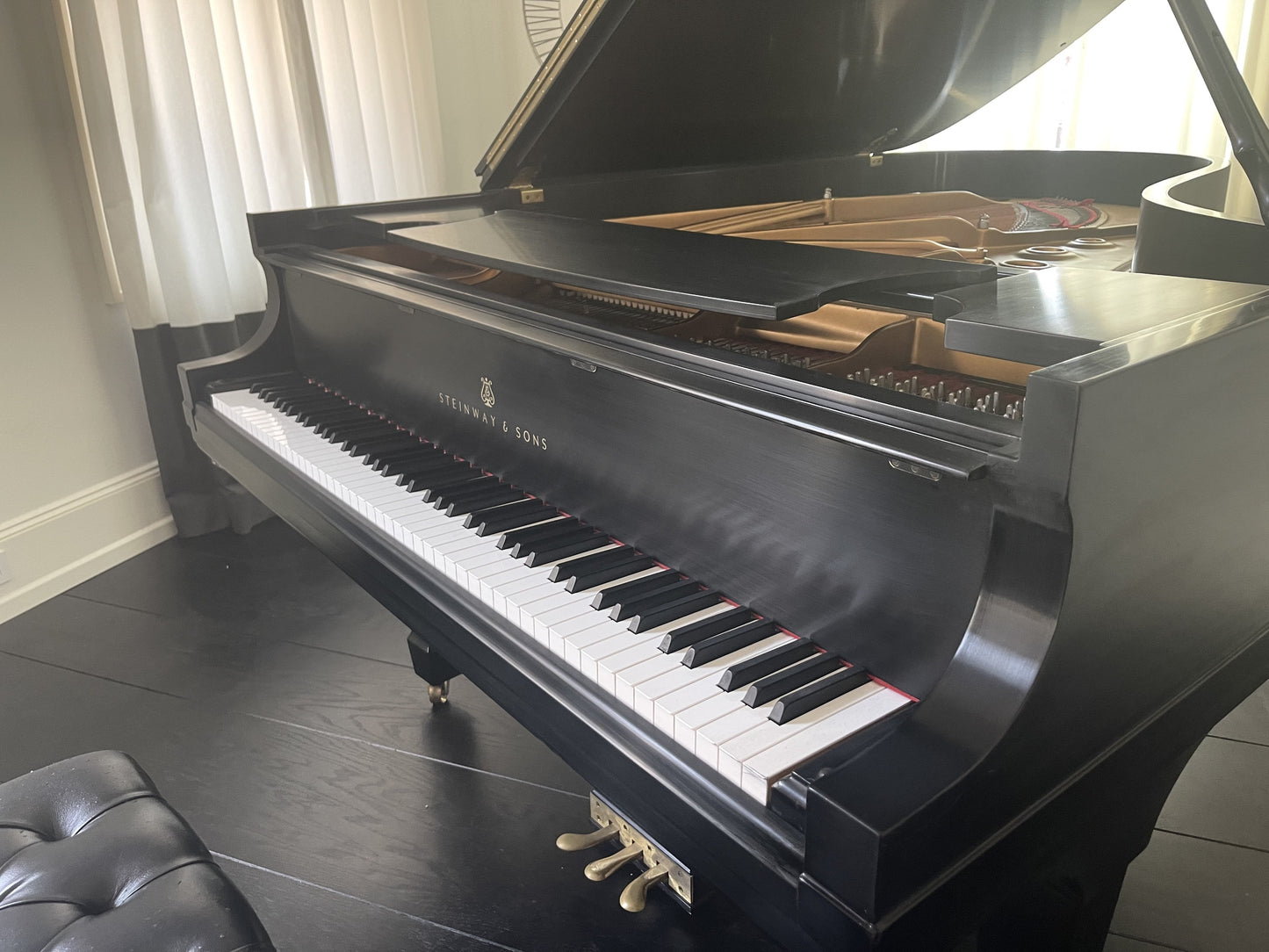 2006 Steinway Grand Piano Model B | Ebony