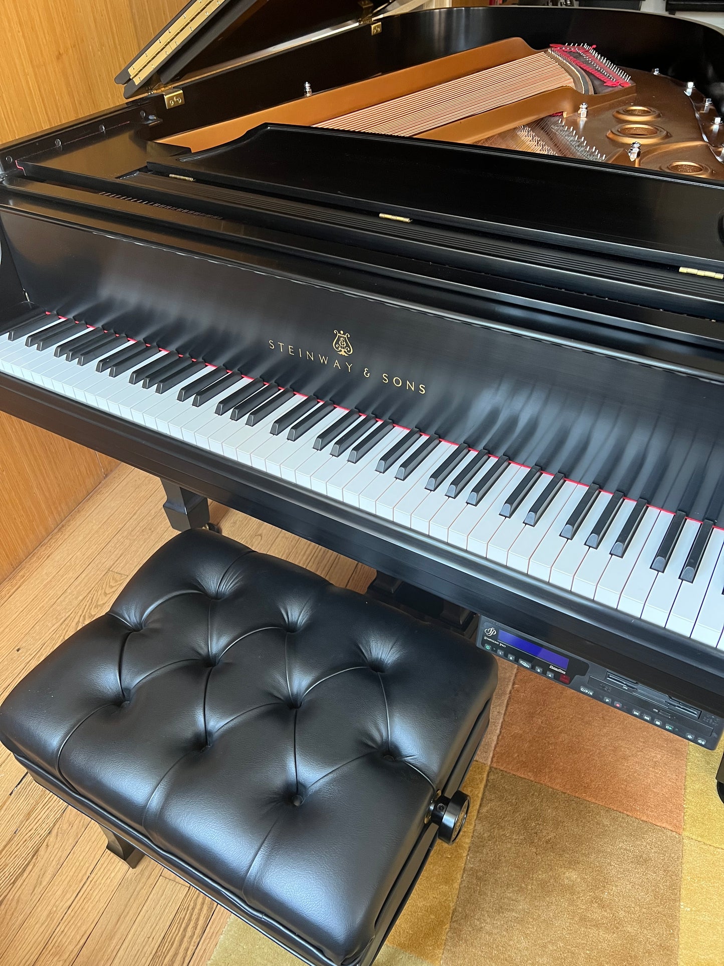 2003 Steinway Grand Piano Model L | 150th-Anniversary Limited Edition | Ebony