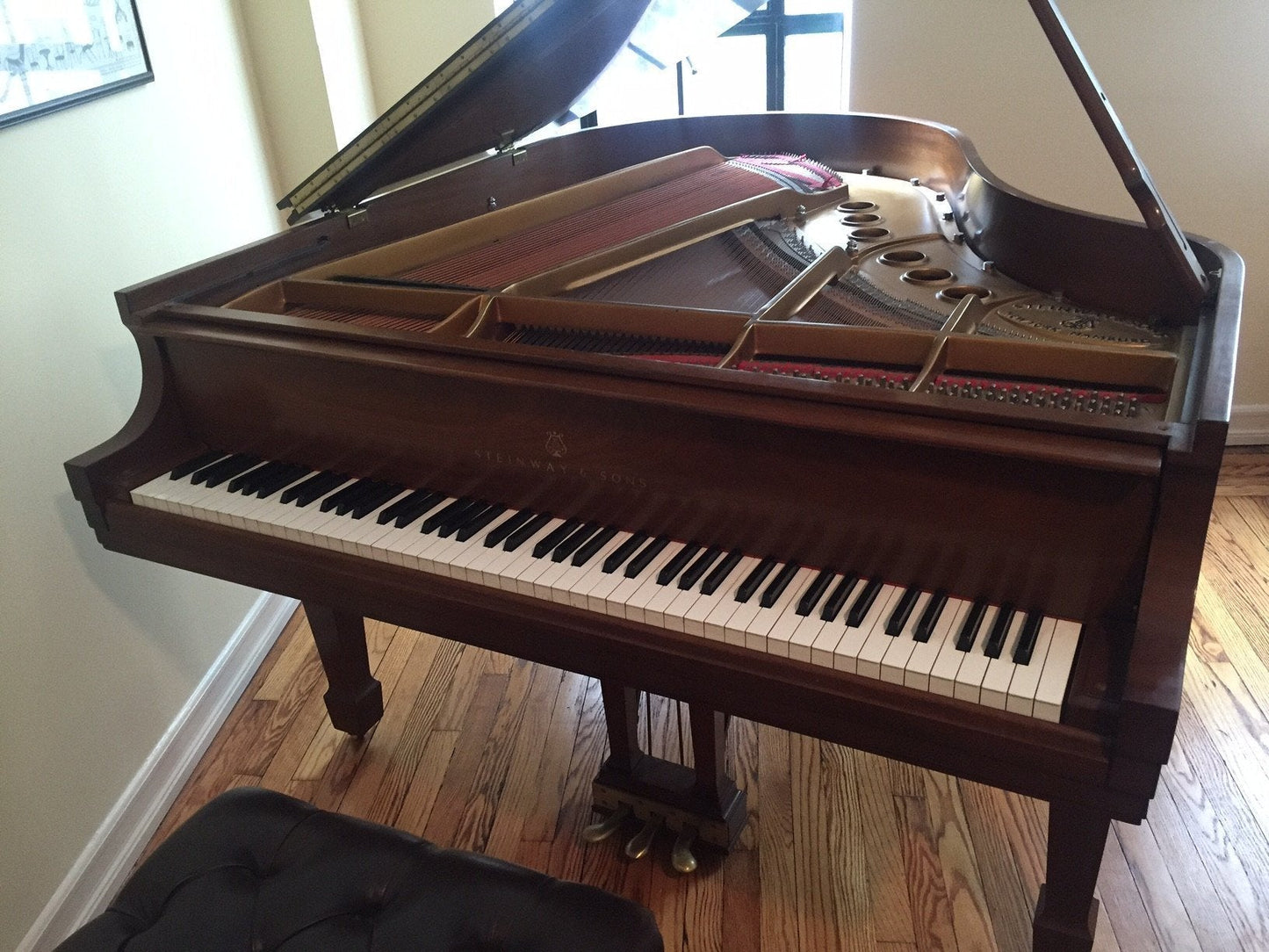 1988 Steinway Model M Grand Piano | French Walnut