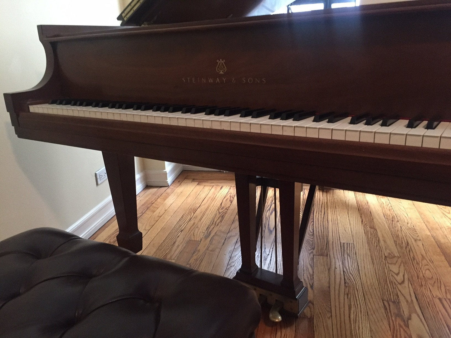 1988 Steinway Model M Grand Piano | French Walnut