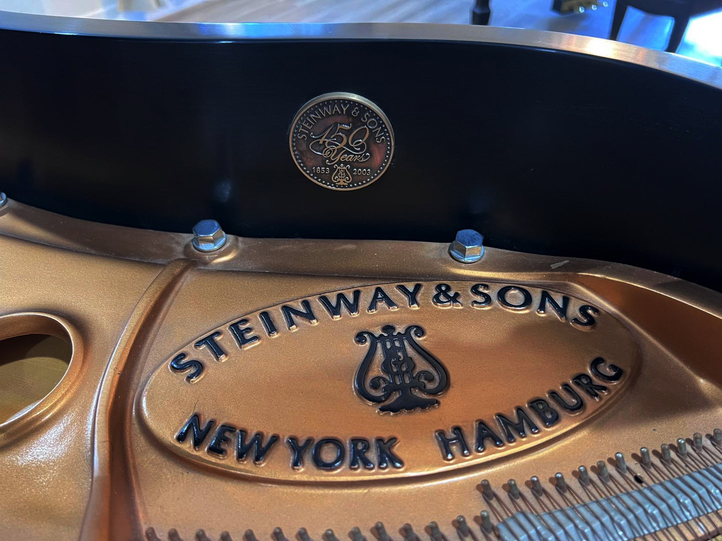 2004 Steinway Model M Grand Piano | 150th-Anniversary Limited Edition
