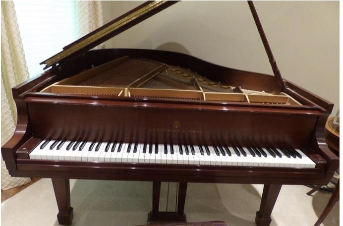 1991 Steinway Model M Grand Piano | Mahogany Crown Jewel