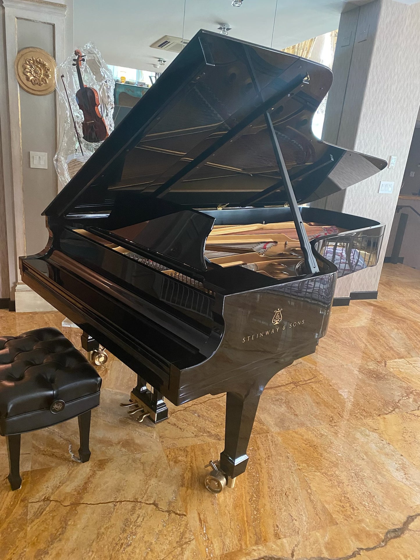 2011 Steinway Model D Concert Grand Piano | Ebony