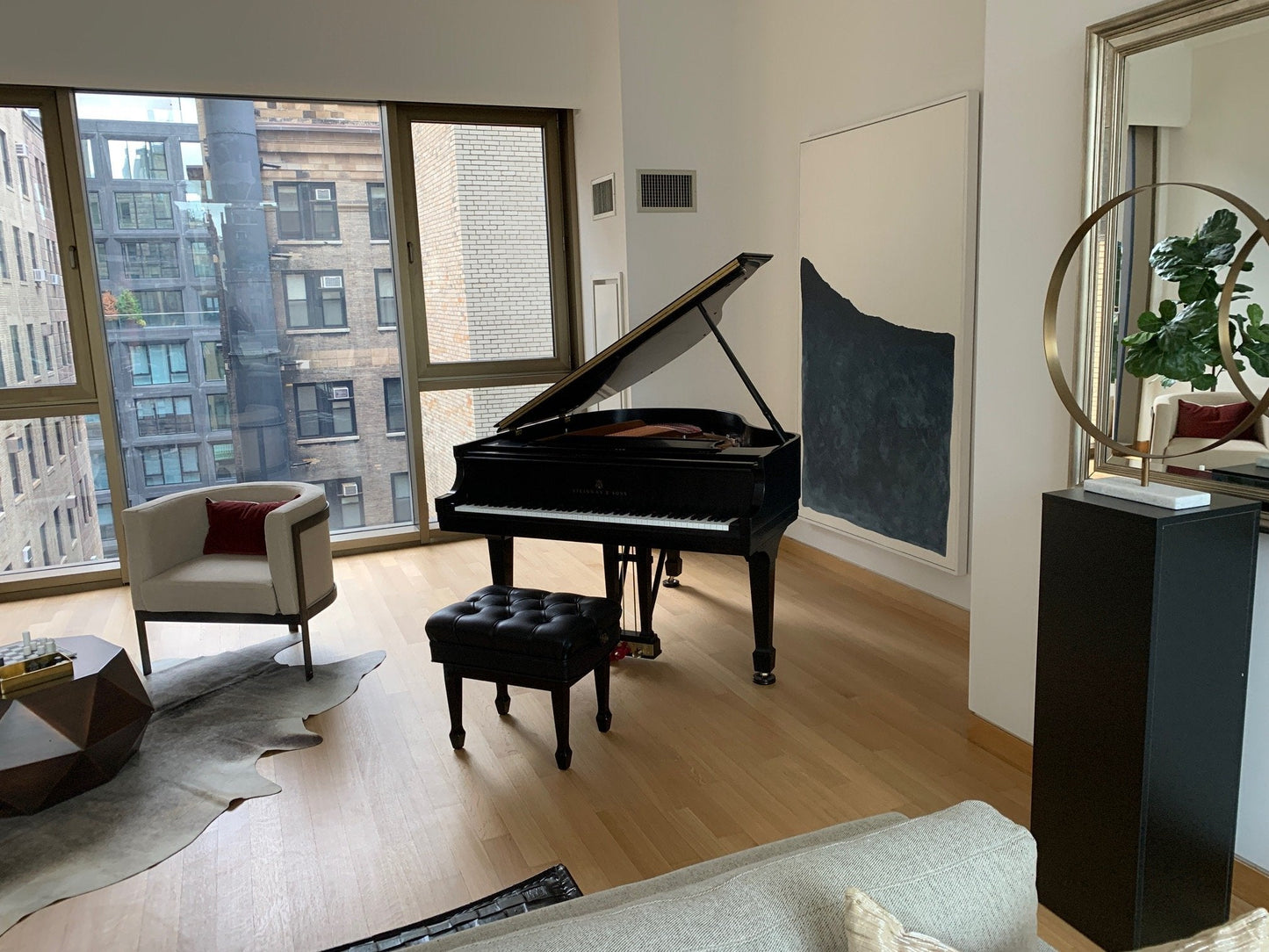 1998 Steinway Model S | Ebony