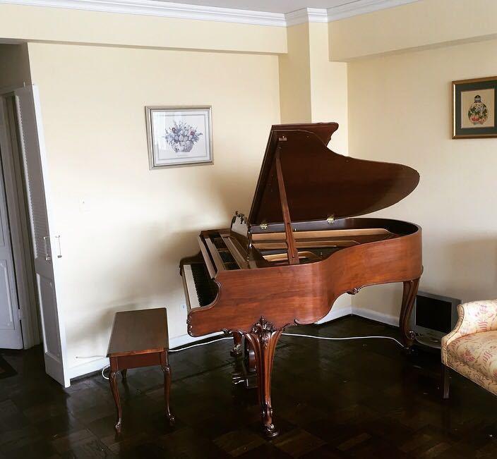 Steinway Model M Grand Piano Louis XV special edition
