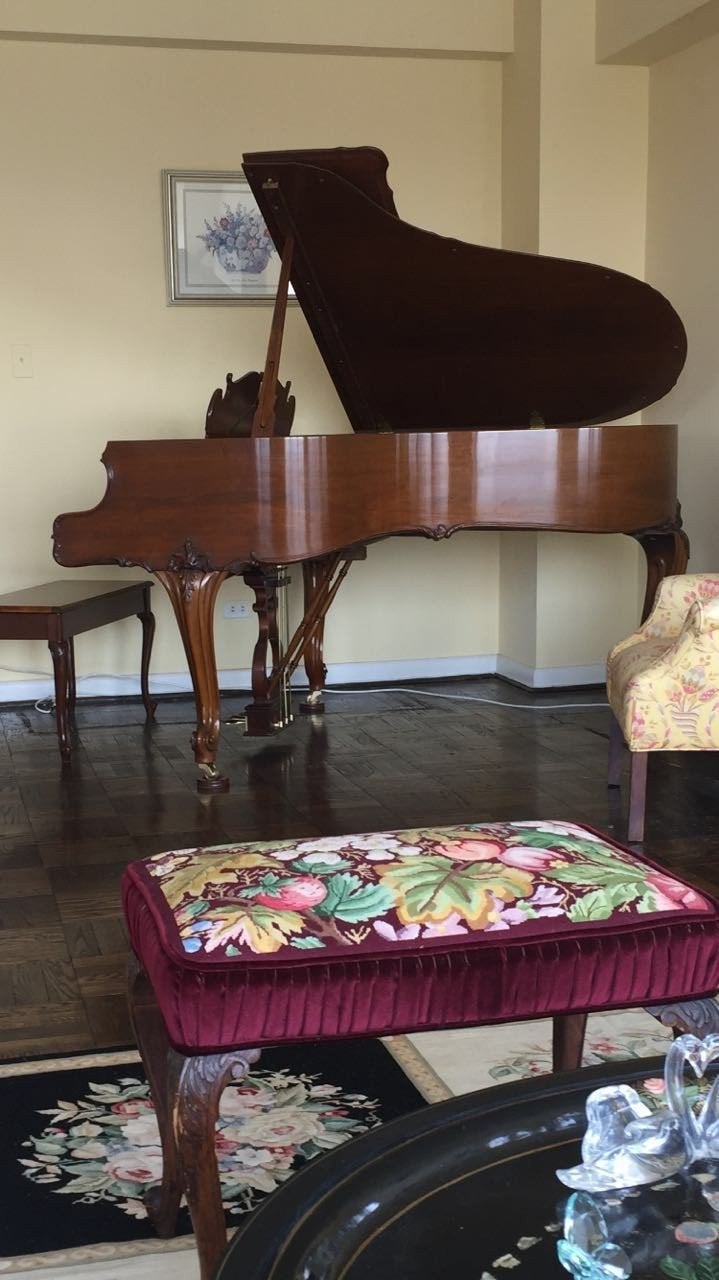 Steinway Model M Grand Piano Louis XV special edition