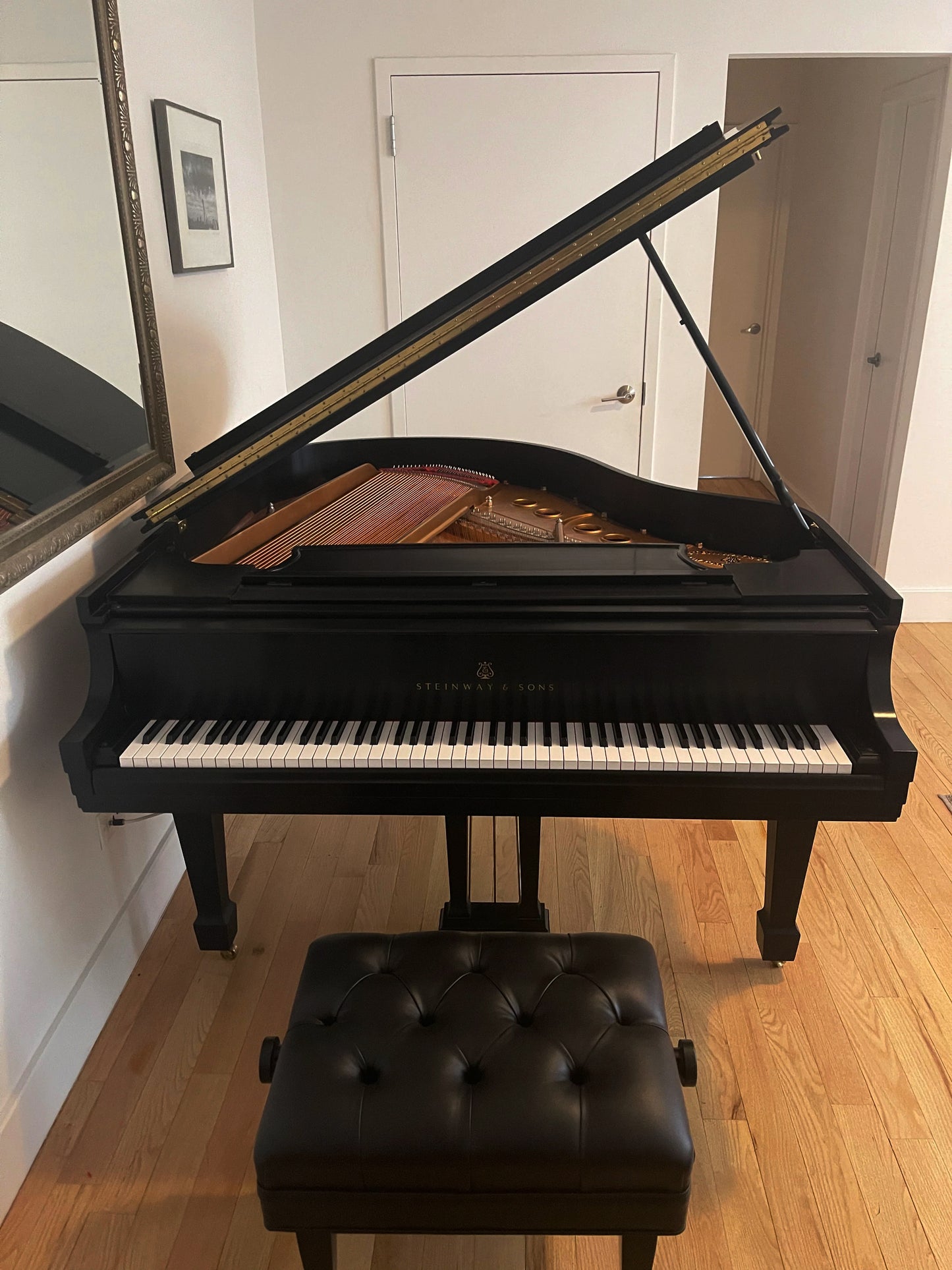 1997 Steinway Model S Signed by Henry Steinway | Ebony