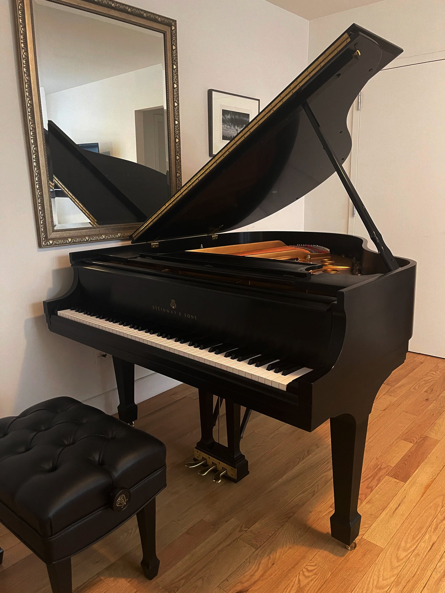 1997 Steinway Model S Signed by Henry Steinway | Ebony