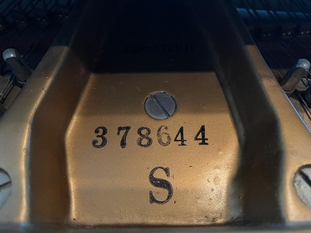 1963 Restored Steinway Grand Piano Model S with Steinway Parts | Ebony