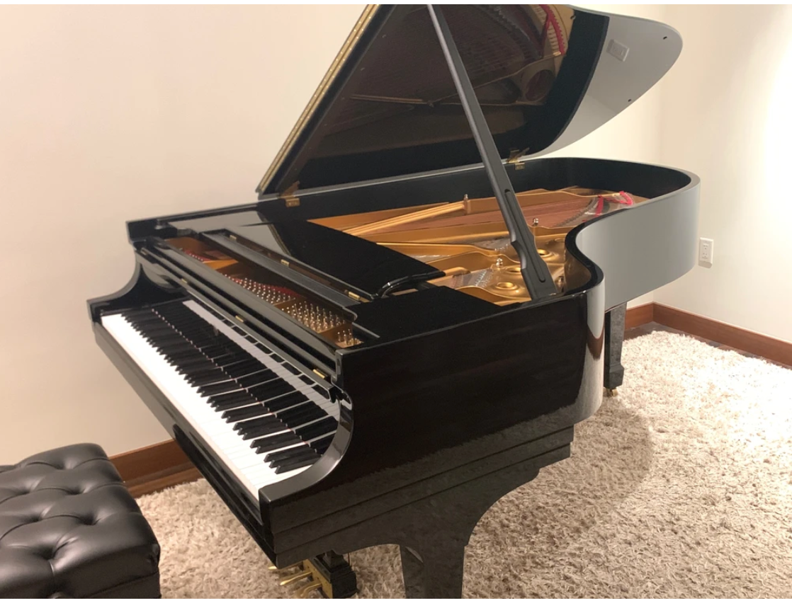 2002 Steinway Model B in High Gloss Ebony