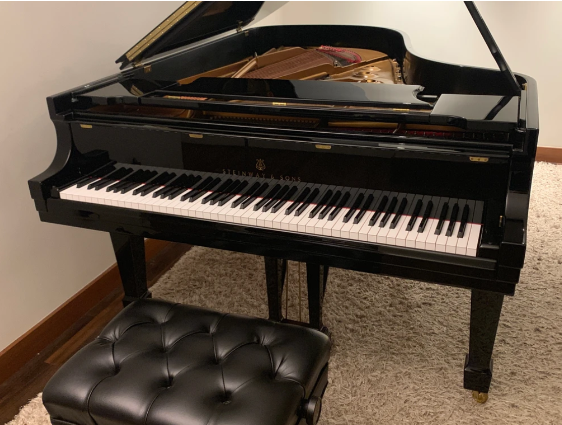 2002 Steinway Model B in High Gloss Ebony