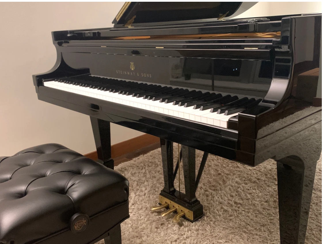 2002 Steinway Model B in High Gloss Ebony