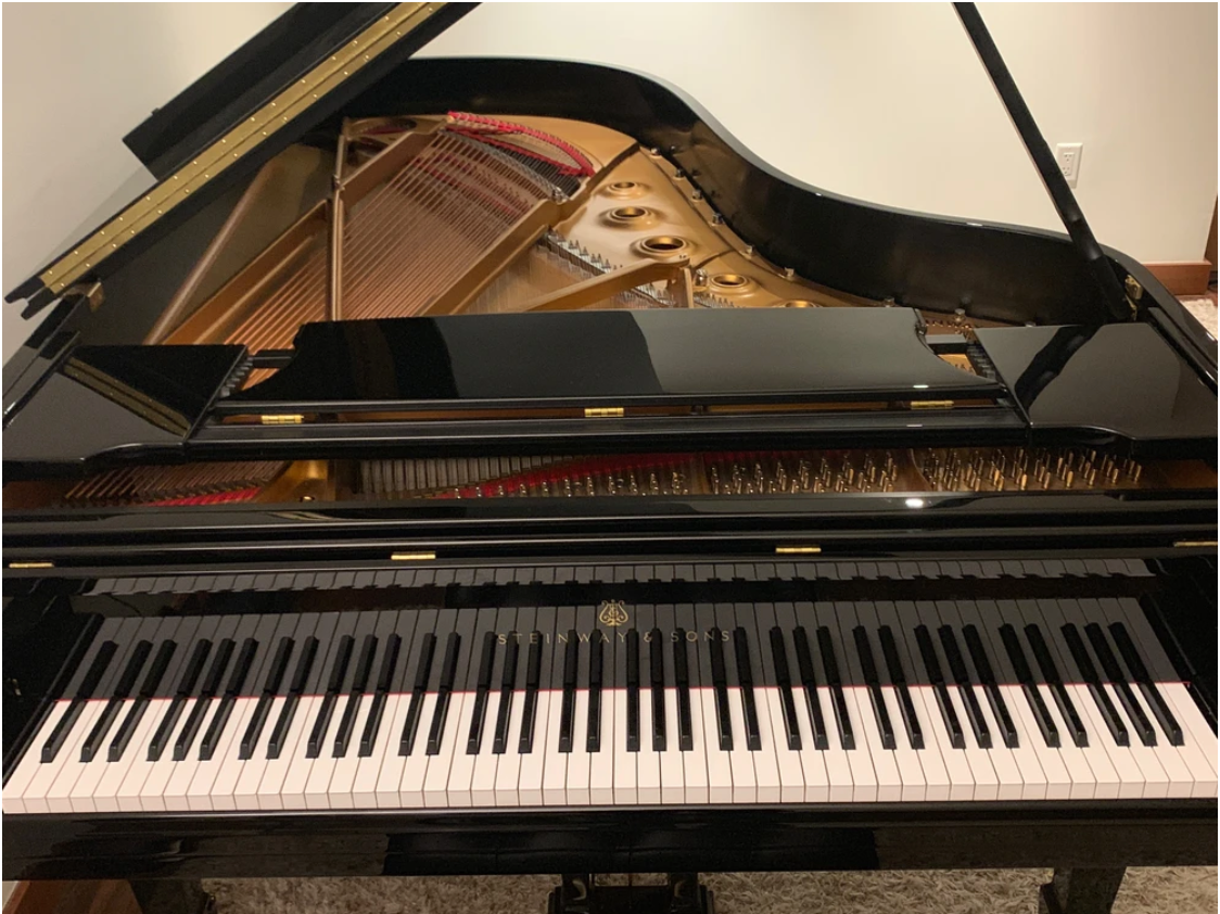 2002 Steinway Model B in High Gloss Ebony