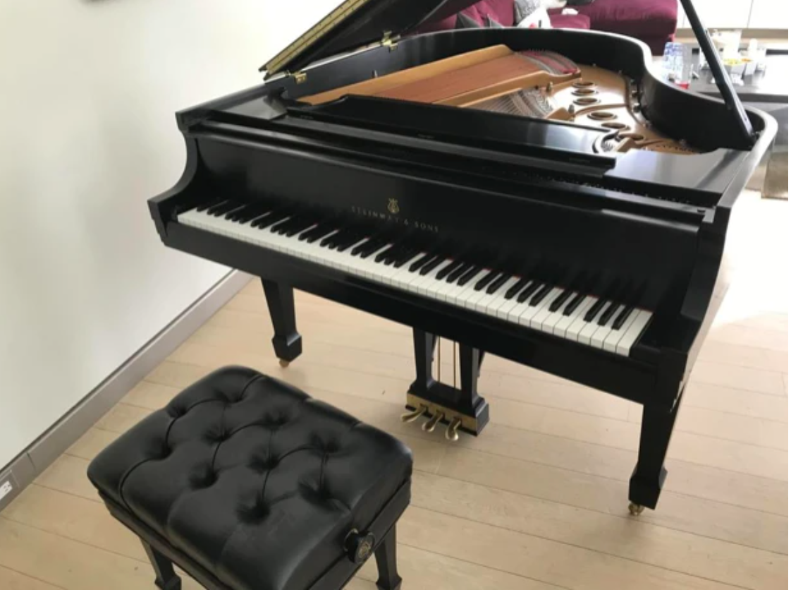 2002 Steinway Model M Grand Piano | Ebony