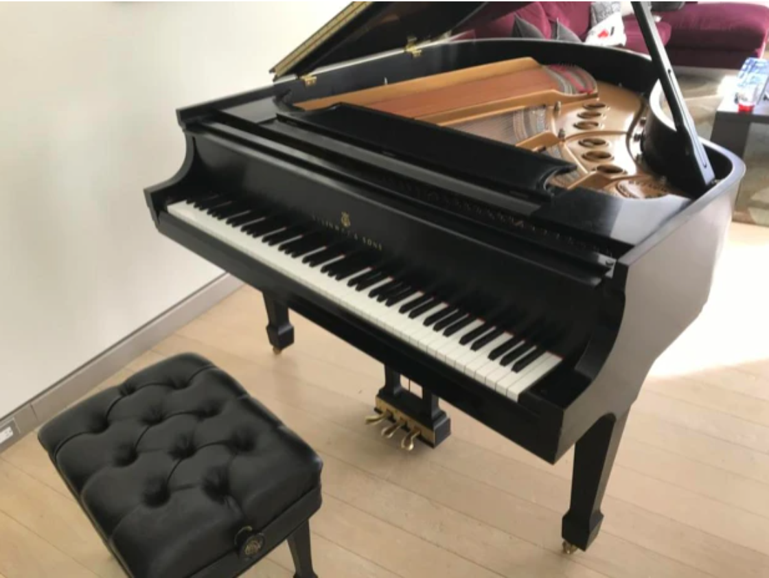 2002 Steinway Model M Grand Piano | Ebony