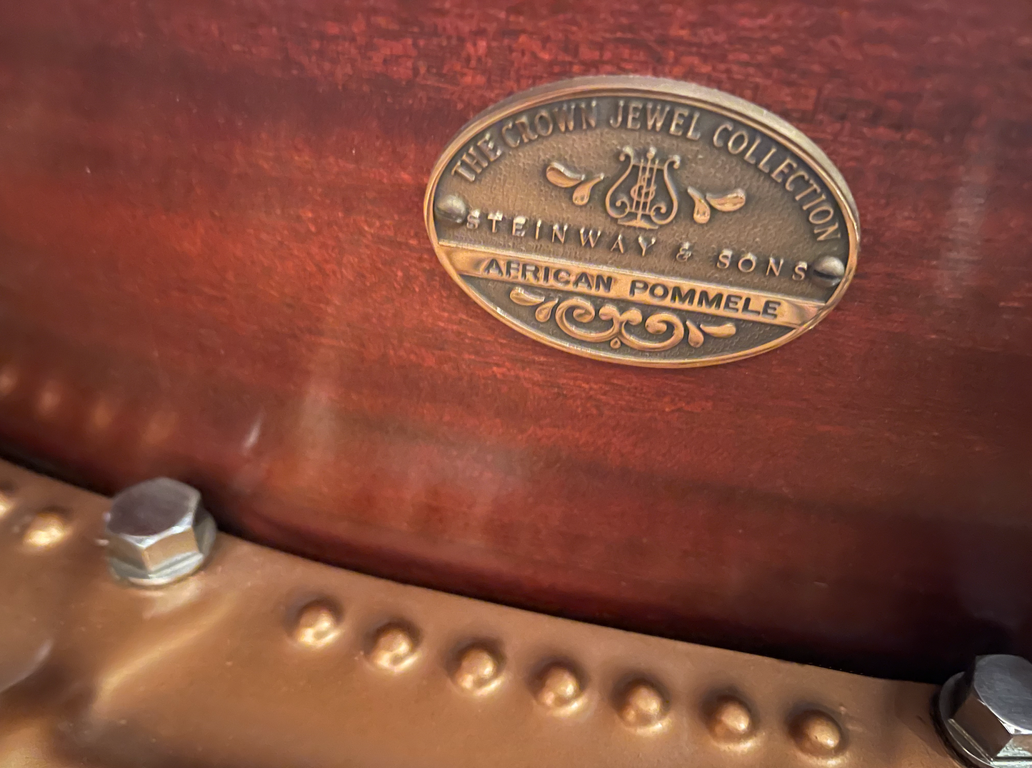 2001 Steinway Grand Piano Model L | Crown Jewel Collection | African Pommele