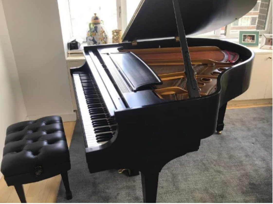 1995 Steinway Model S Baby Grand Piano Ebony | Irvine, California