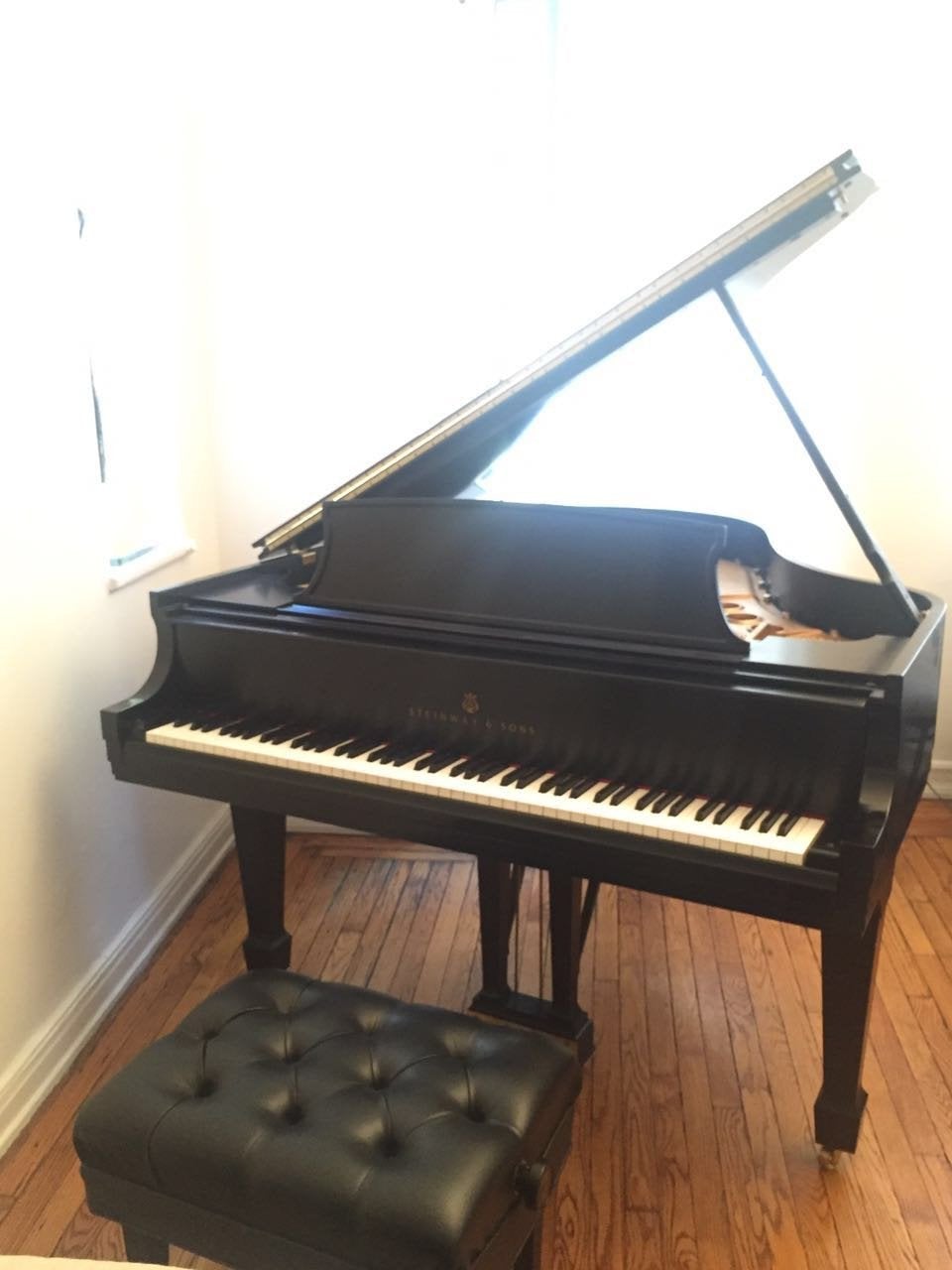 2008 Steinway Model M Grand Piano