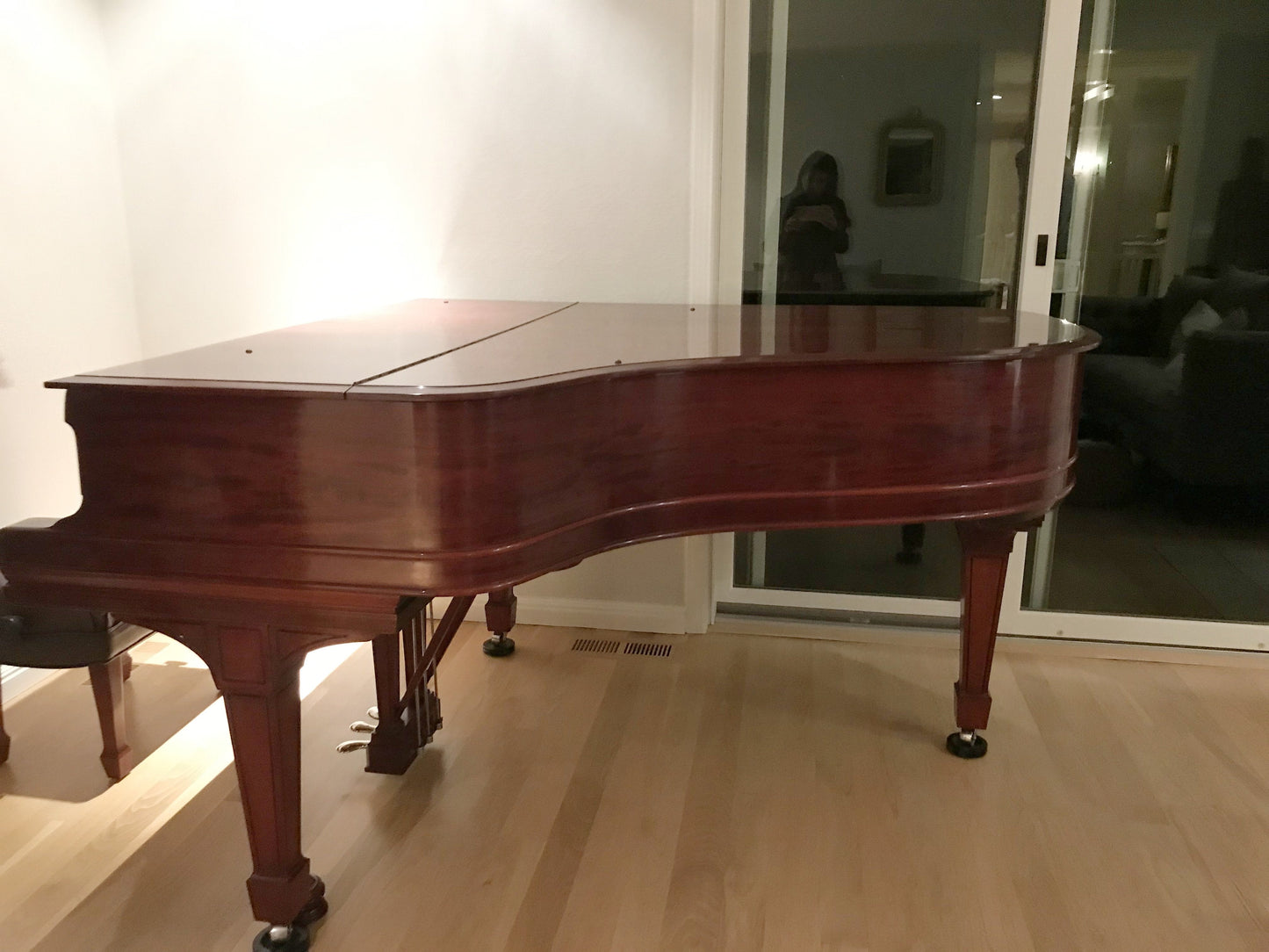 Steinway model A dimensions