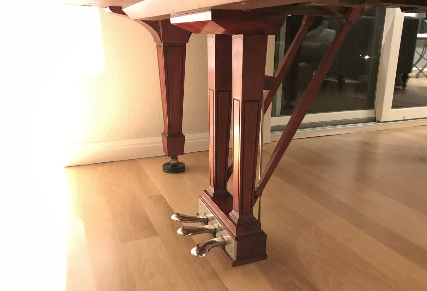 Steinway model A pedals