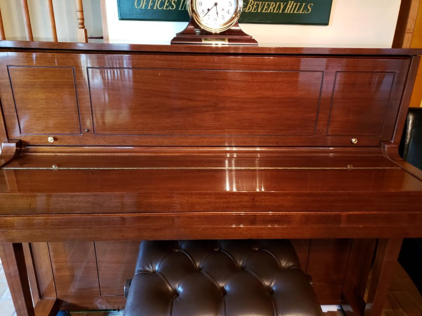 2004 Steinway Upright 1098 Crown Jewel | Walnut