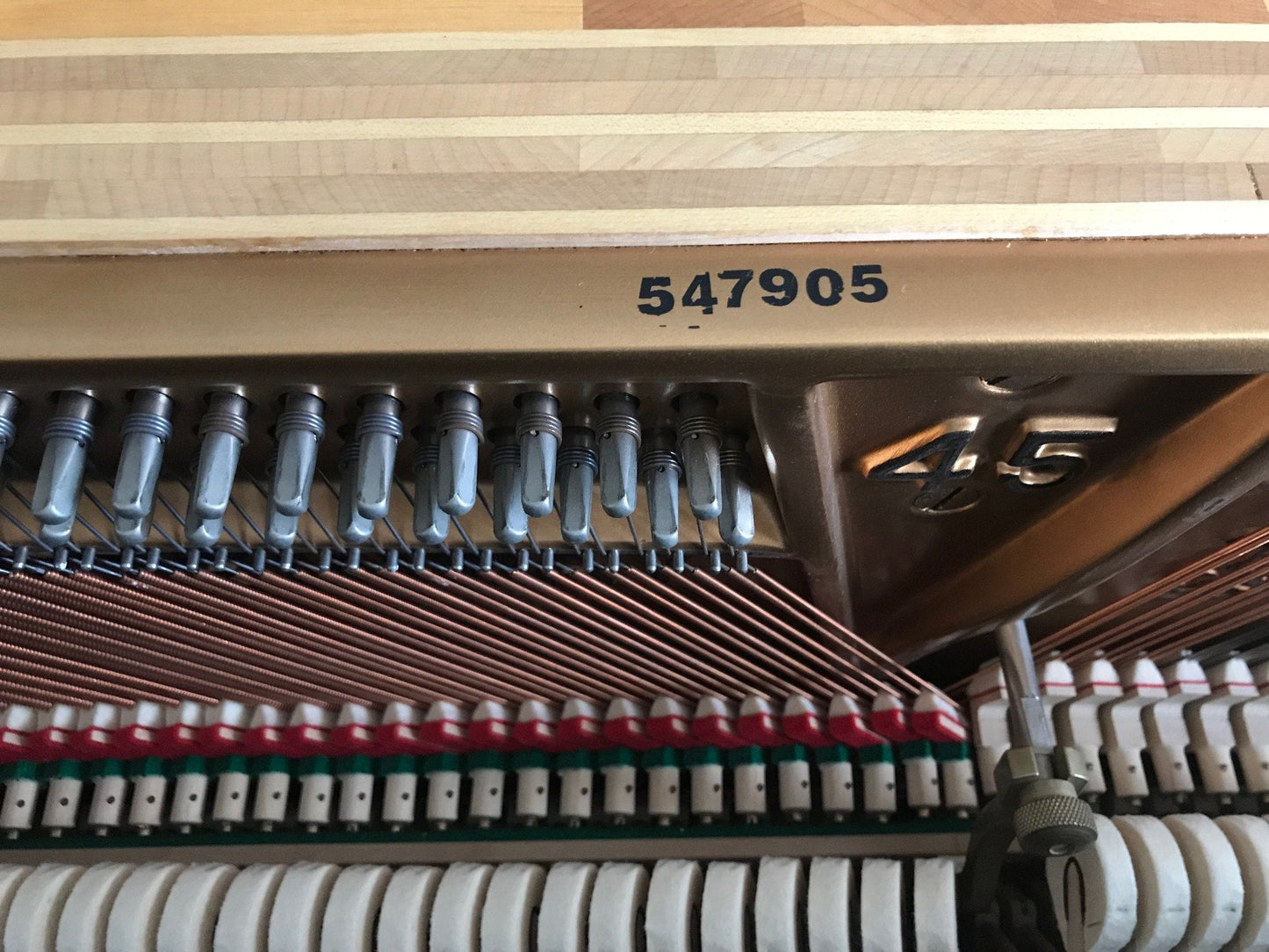 Steinway Upright Piano Model 1098 Crown Jewel 2000