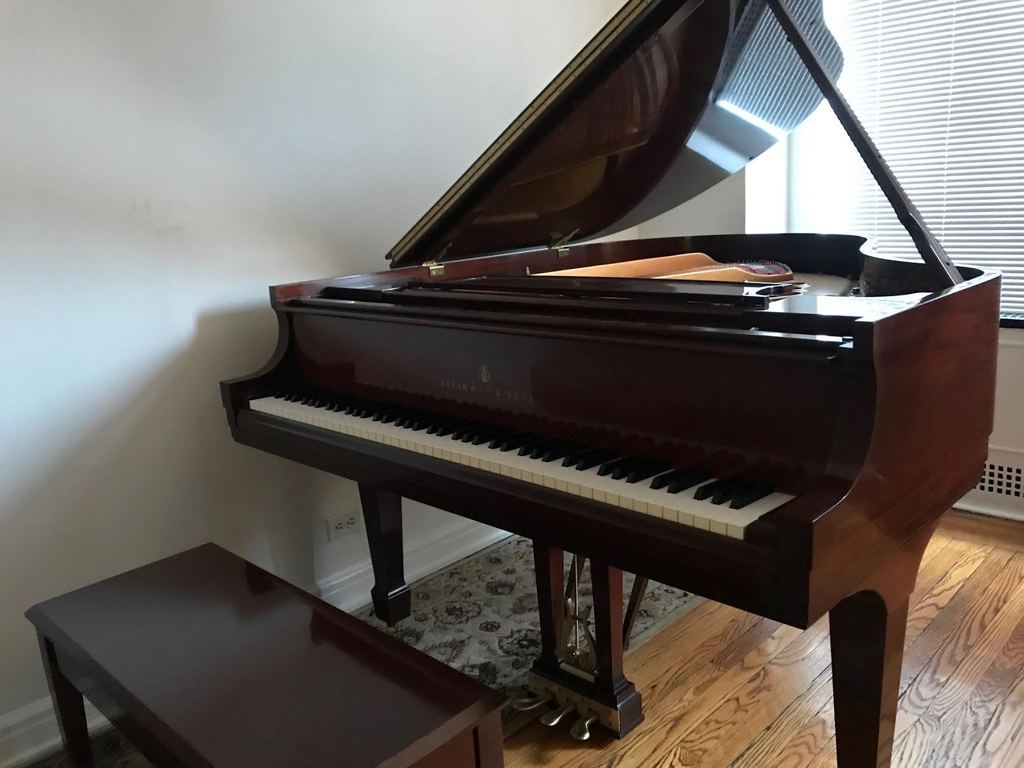 1991 Steinway Model M Grand Piano | Mahogany Crown Jewel