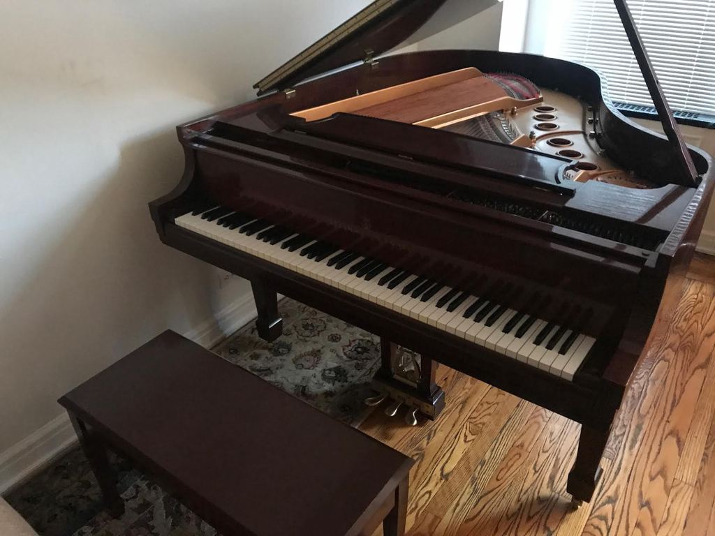1991 Steinway Model M Grand Piano | Mahogany Crown Jewel