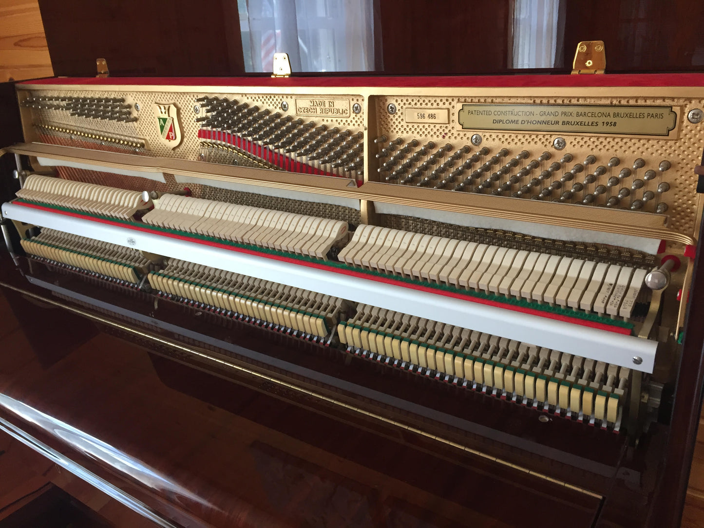 2005 Petrof Upright Piano | Mahogany