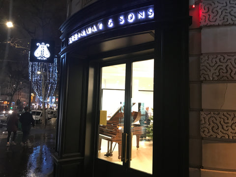 Steinway Piano Showroom in Paris 