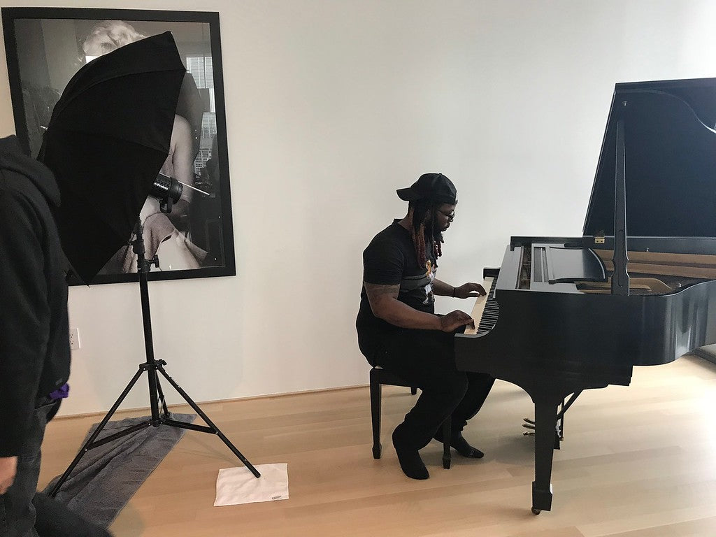 NYC Dept of Probation Class Pairs Photographers with Steinway Pianos and Juilliard