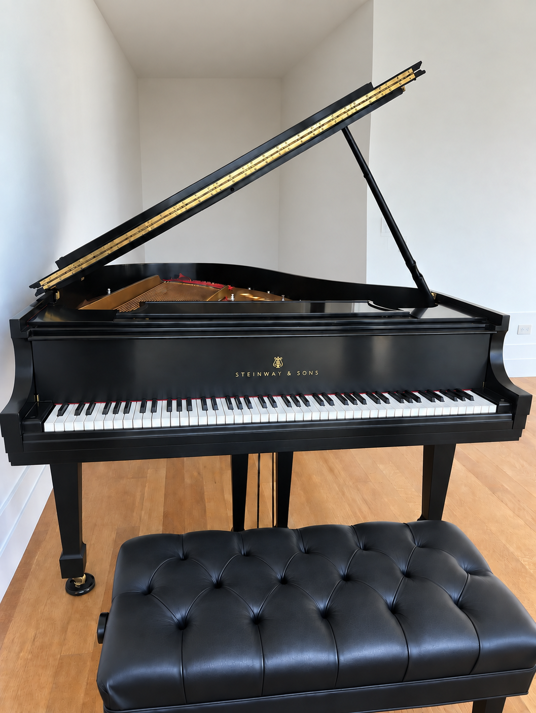 Steinway Model M | Ebony | 1995
