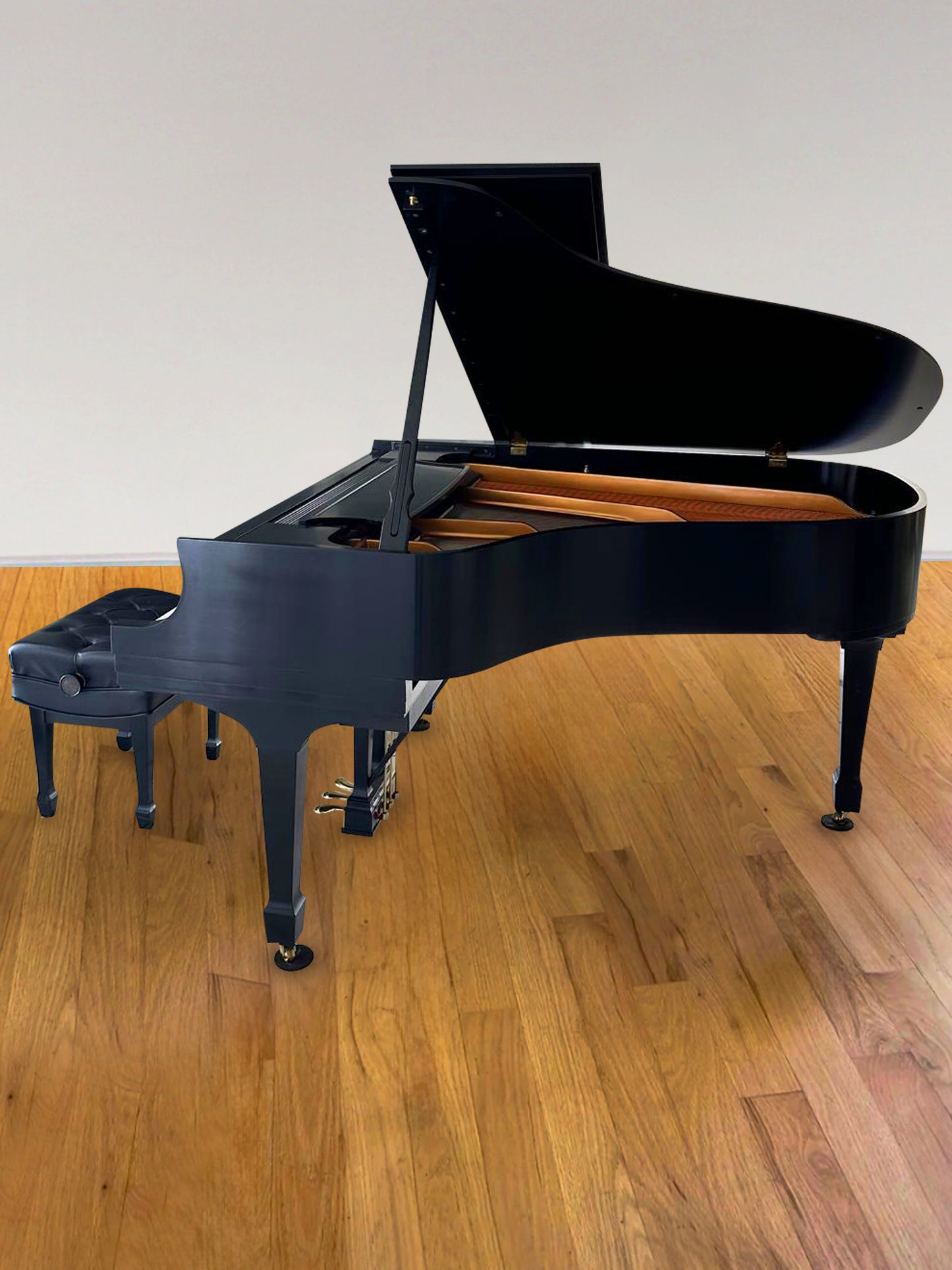 2005 Steinway Model L | Ebony | IPad Player System Similar to Spirio