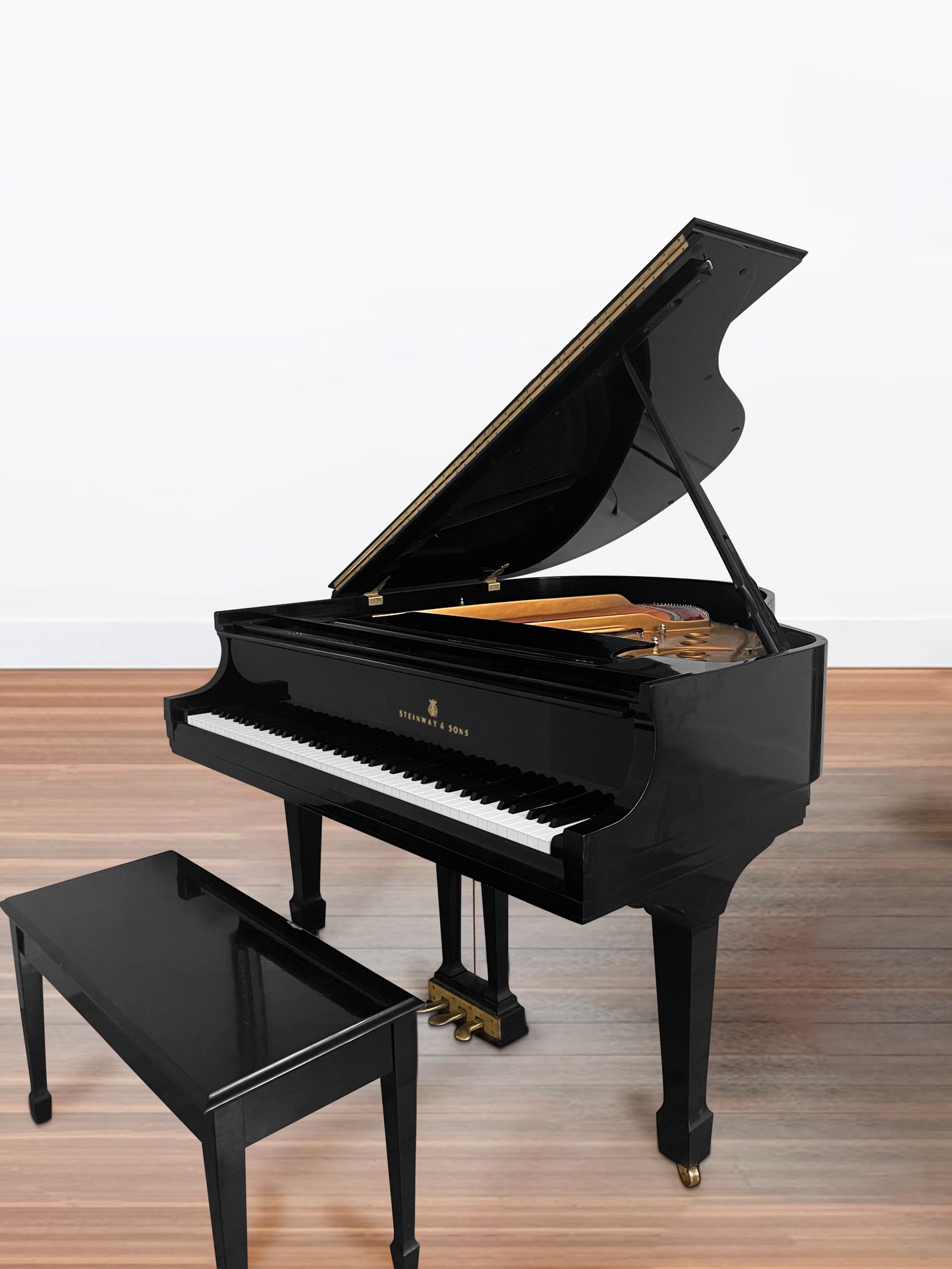 Steinway Model S | 1990 | Semi-Gloss Ebony