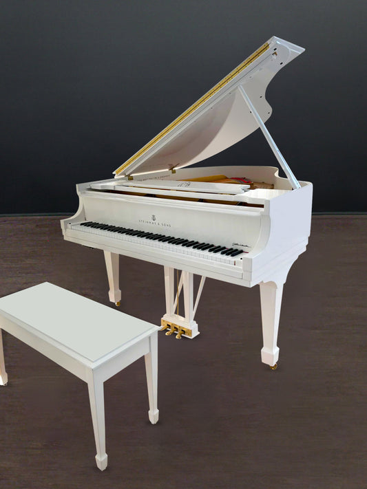 Rare John Lennon "Self Portrait" Steinway Model O | Purchased New in 2011