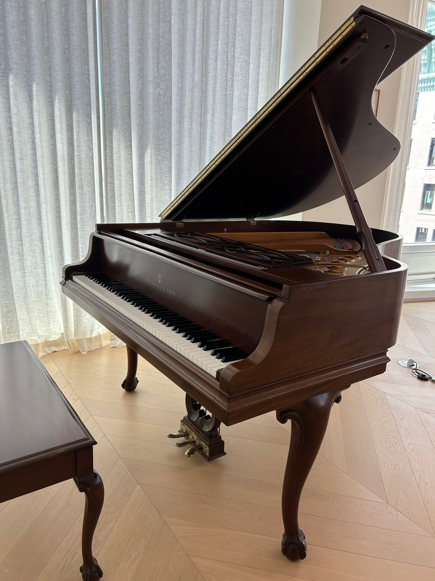 Steinway Chippendale Model M | Sketch 1014A | Mahogany | 1990