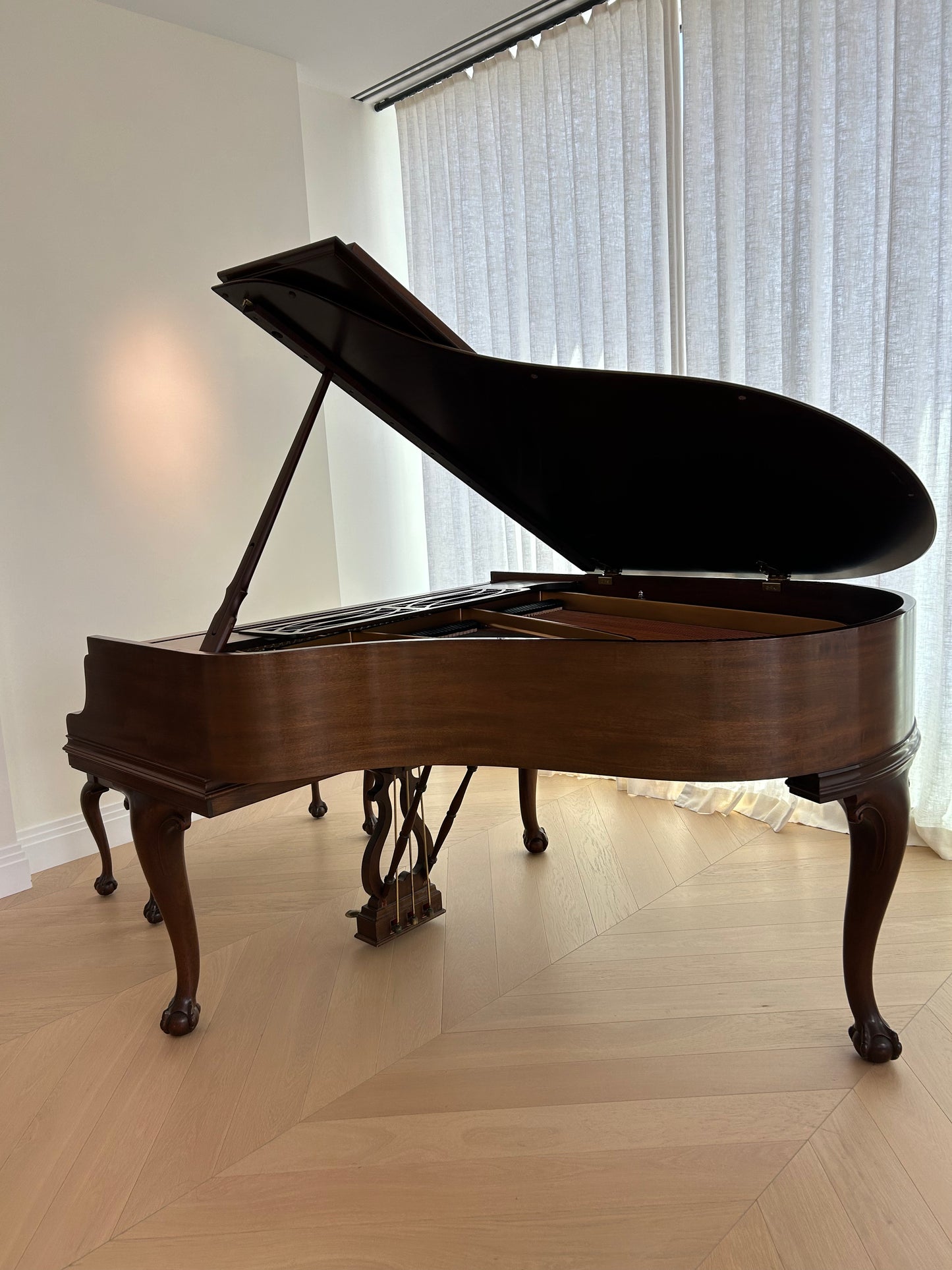 Steinway Chippendale Model M | Sketch 1014A | Mahogany | 1990