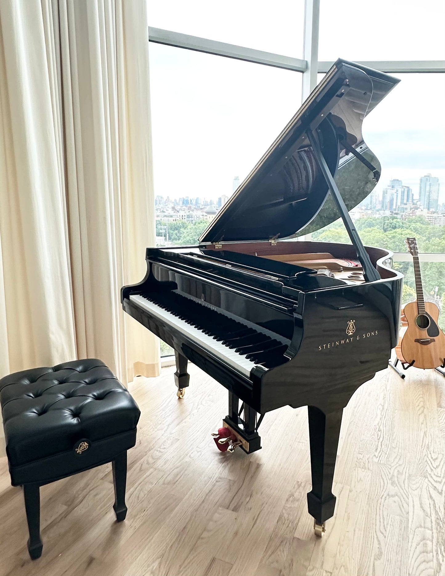 2024 Steinway Model S | High Gloss Ebony