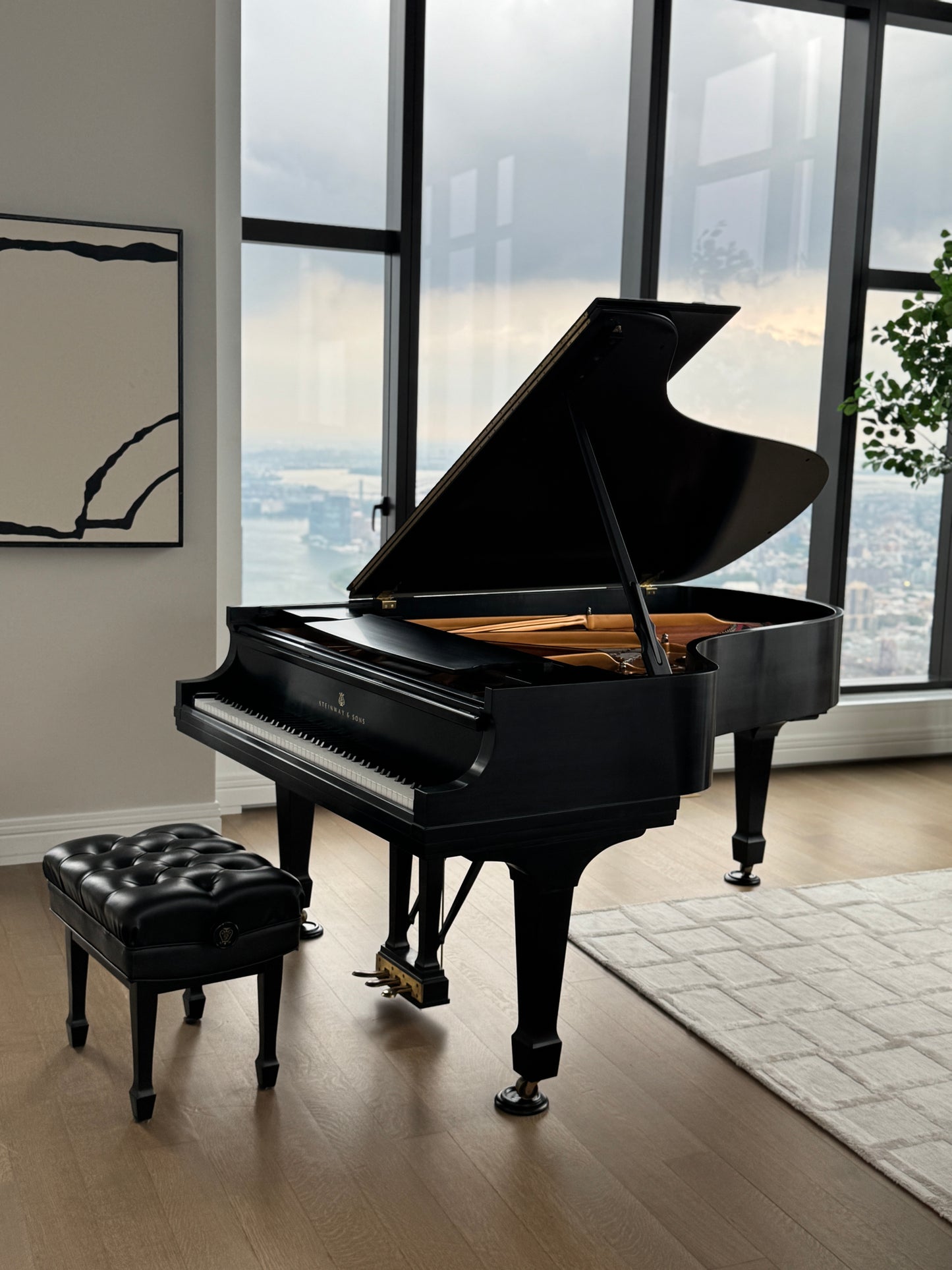 2003 Steinway Model B | Ebony