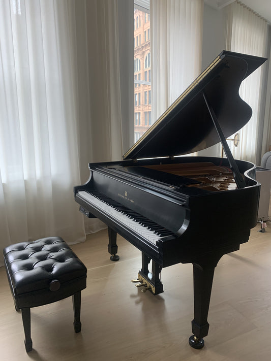 1966 Steinway Model S | Ebony