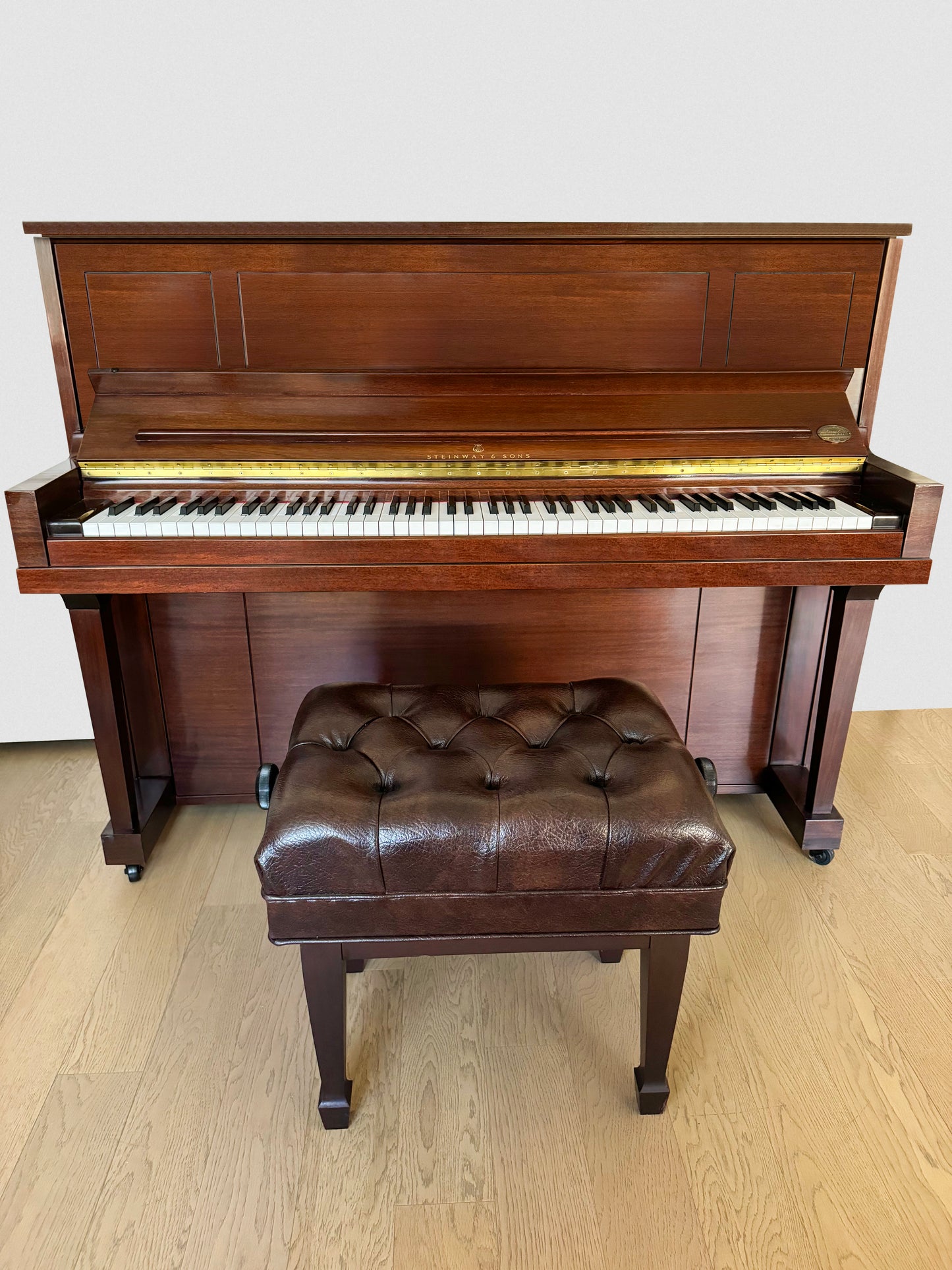 2016 Steinway Upright Model 1098 | Mahogany