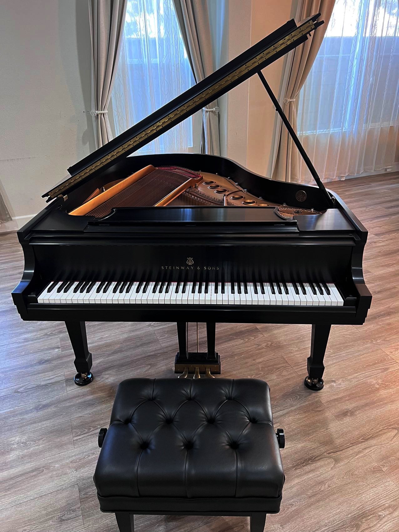 2003 Steinway Model M | Ebony